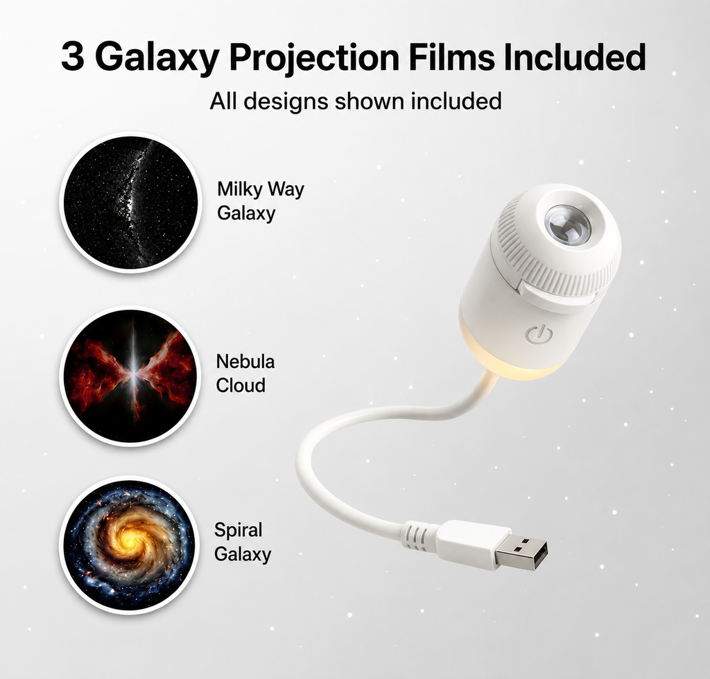 Galaxy ceiling projector