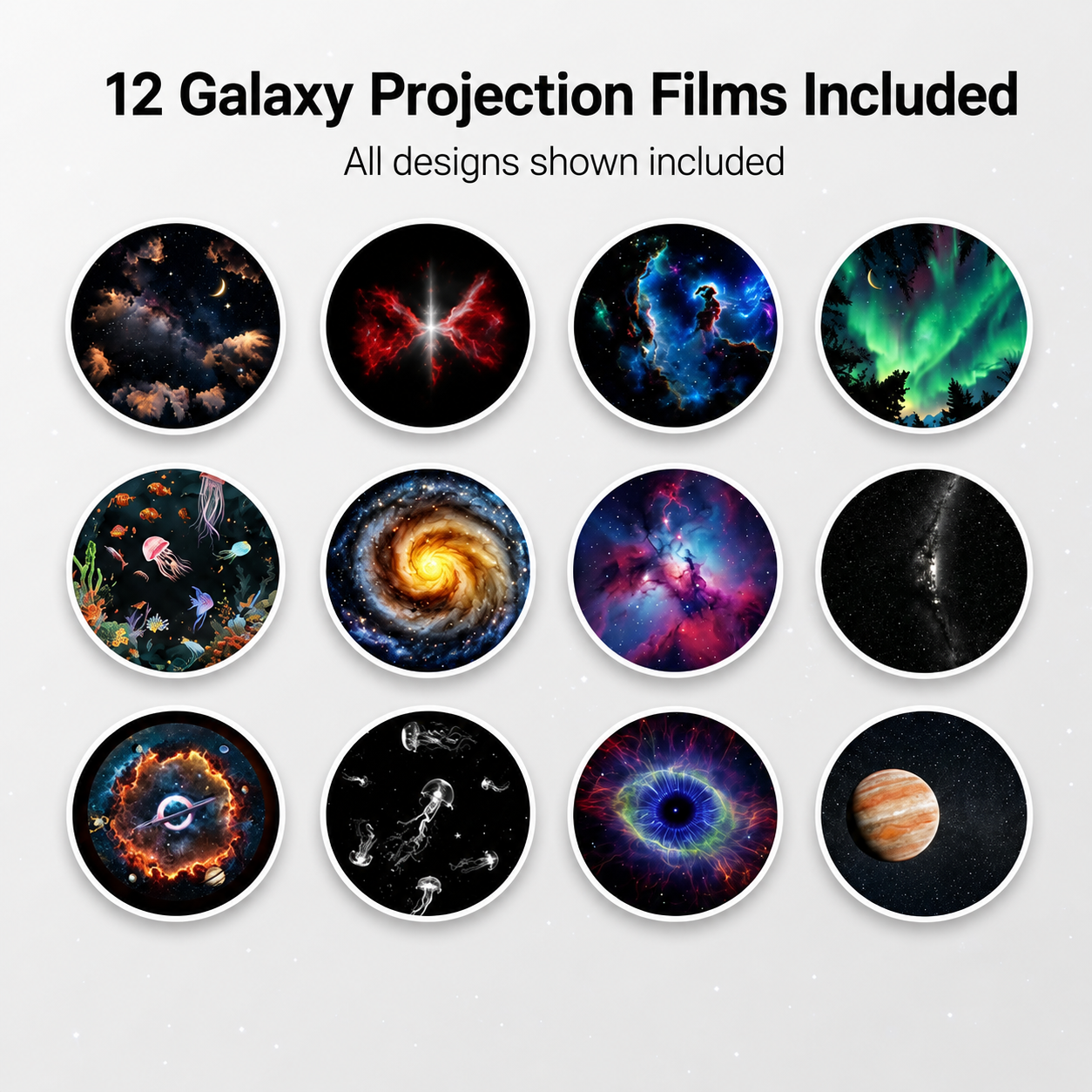 Galaxy ceiling projector